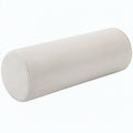 Cojín cilíndrico 50 x 20 cm de tela beige - apoyo decorativo suave